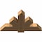Ekena Millwork Redmond Smooth Timber Gable Bracket, Western Red Cedar, 36"W x 21"H x 3 1/2"D x 5 1/2"F, 14/12 Pitch GBW036X21X0406RED00SWR - alternate 3